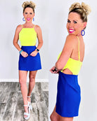 Bright Ideas Open Side Dress - Blue-Dress-privityboutique.com-Privity Boutique, Women’s Fashion Boutique in Mesa, Arizona