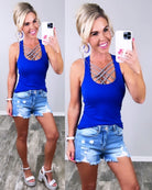 Basic Racerback Tank - Royal-Top-privityboutique.com-Privity Boutique, Women’s Fashion Boutique in Mesa, Arizona