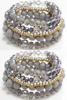 Grey Stack Bracelet-bracelet-privityboutique.com-Privity Boutique, Women’s Fashion Boutique in Mesa, Arizona