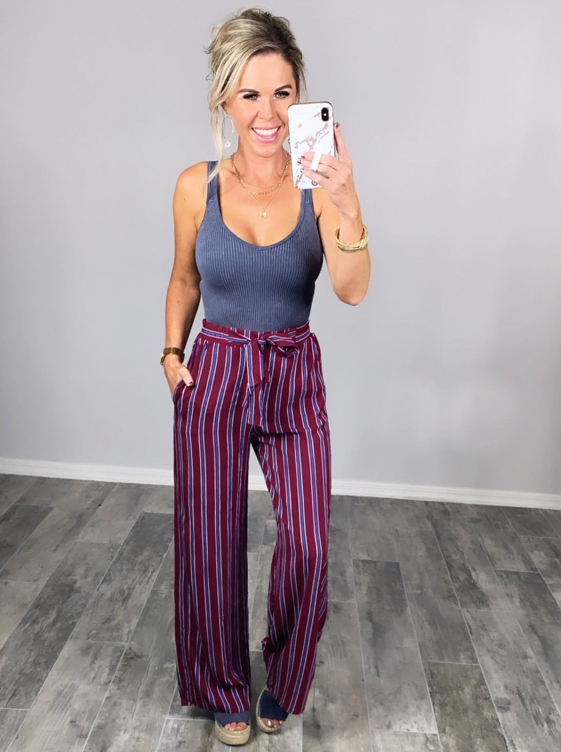 Epiphany Moment Pants - Burgundy-palazzo-privityboutique.com-Privity Boutique, Women’s Fashion Boutique in Mesa, Arizona