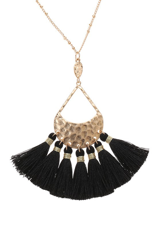 Make it Rain Tassel Necklace-privityboutique-Privity Boutique, Women’s Fashion Boutique in Mesa, Arizona