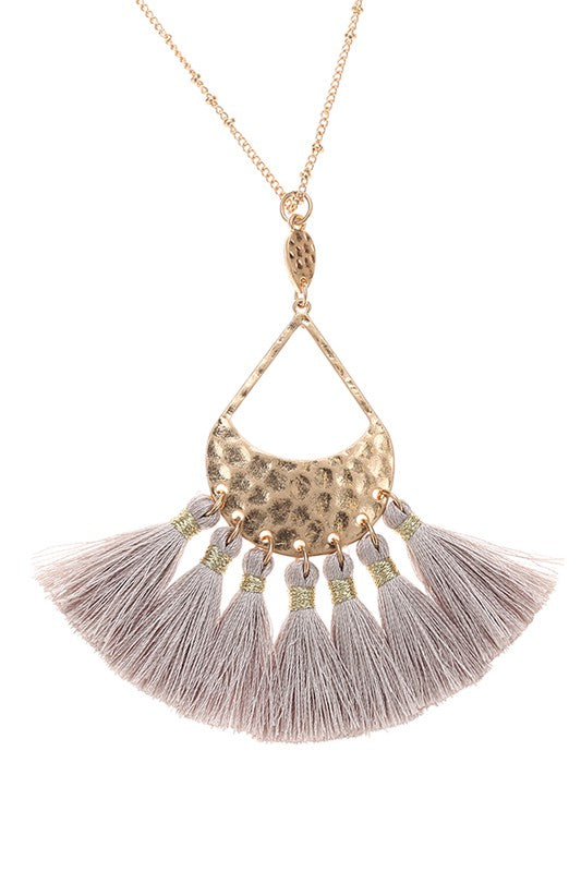 Make it Rain Tassel Necklace-privityboutique-Privity Boutique, Women’s Fashion Boutique in Mesa, Arizona