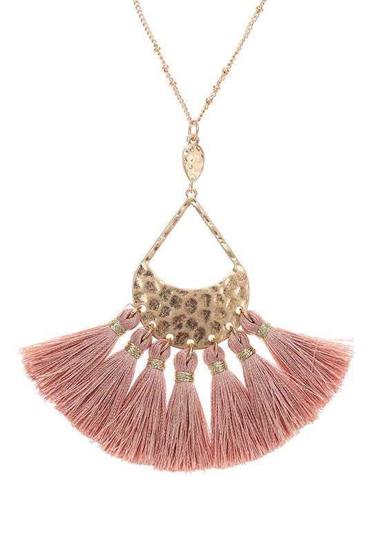 Make it Rain Tassel Necklace-privityboutique-Privity Boutique, Women’s Fashion Boutique in Mesa, Arizona