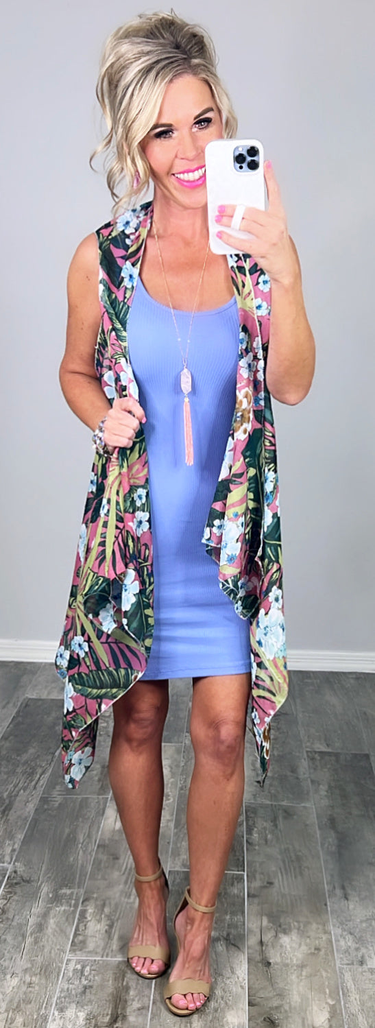 In The Palms Kimono - Pink-kimono-privityboutique-Privity Boutique, Women’s Fashion Boutique in Mesa, Arizona