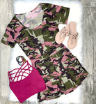 On the Hunt for Love Camo Romper-romper-privityboutique.com-Privity Boutique, Women’s Fashion Boutique in Mesa, Arizona