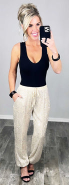 Sequin Joggers-palazzo-privityboutique.com-Privity Boutique, Women’s Fashion Boutique in Mesa, Arizona