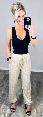 Sequin Joggers-palazzo-privityboutique.com-Privity Boutique, Women’s Fashion Boutique in Mesa, Arizona