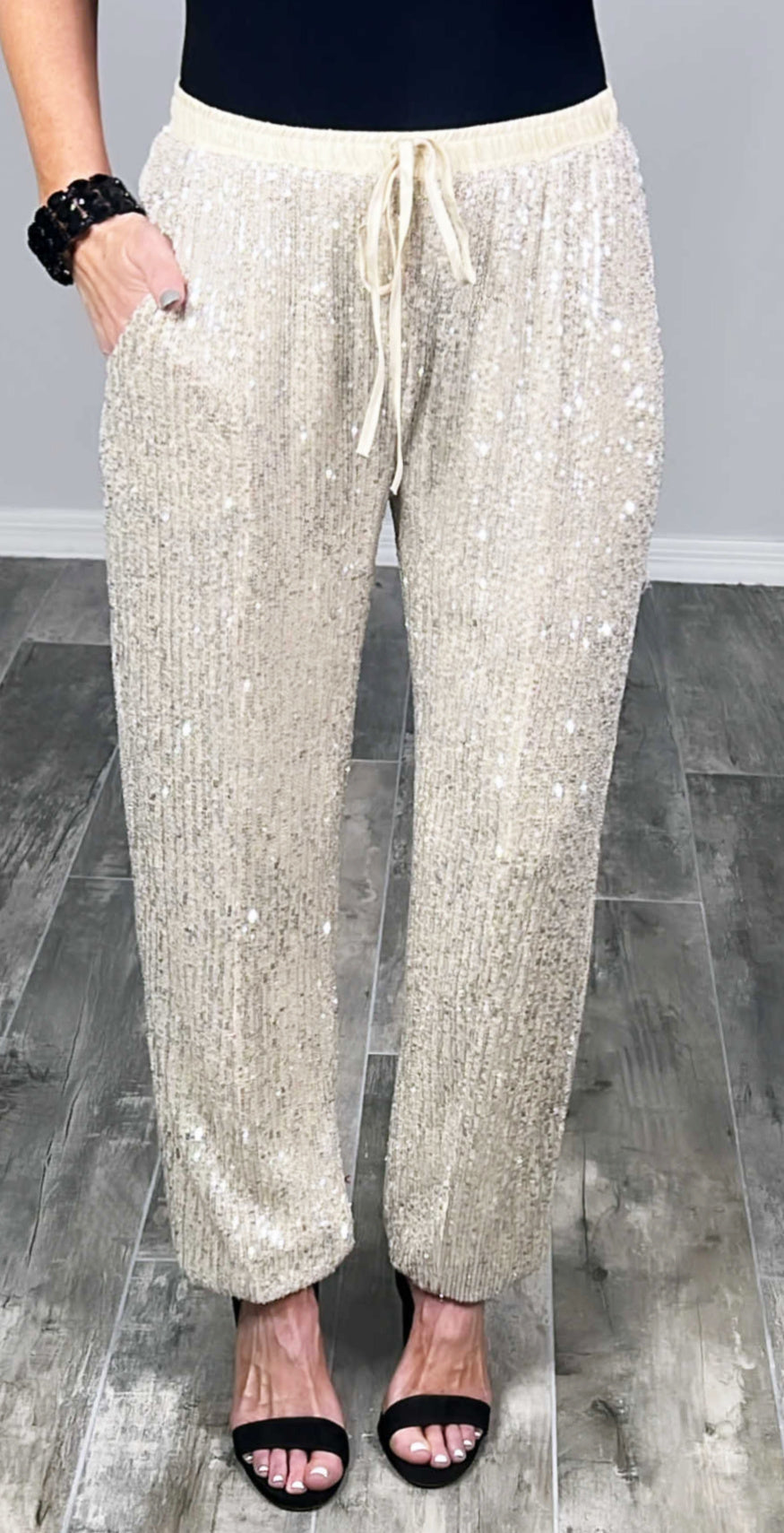 Sequin Joggers-palazzo-privityboutique.com-Privity Boutique, Women’s Fashion Boutique in Mesa, Arizona