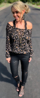 In My Wildest Dreams Brown Leopard Sweater-Top-privityboutique-Privity Boutique, Women’s Fashion Boutique in Mesa, Arizona