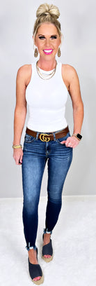 Claire Raw Hem Jeans-jeans-privityboutique-Privity Boutique, Women’s Fashion Boutique in Mesa, Arizona