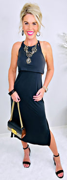 Its About The Open Sides & Slits Dress-Dress-privityboutique.com-Privity Boutique, Women’s Fashion Boutique in Mesa, Arizona