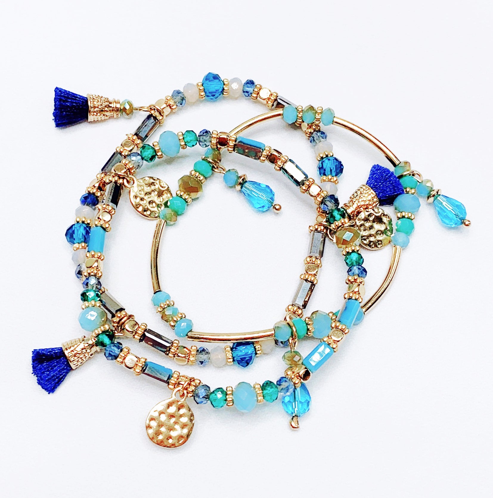 Beauty Within Blue Bracelet-bracelet-privityboutique.com-Privity Boutique, Women’s Fashion Boutique in Mesa, Arizona