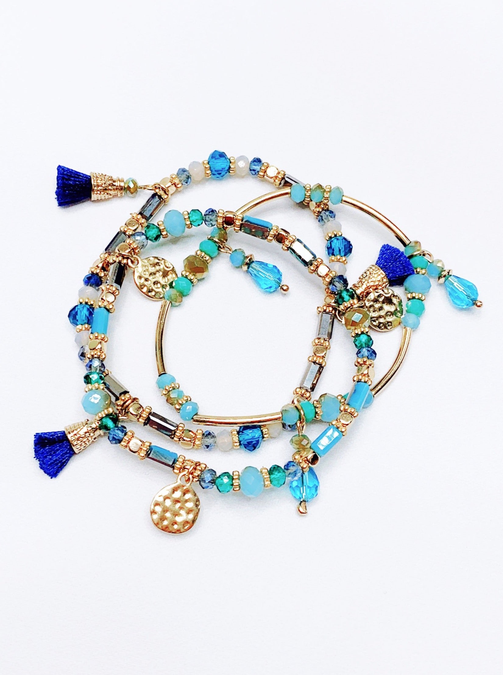 Beauty Within Blue Bracelet-bracelet-privityboutique.com-Privity Boutique, Women’s Fashion Boutique in Mesa, Arizona