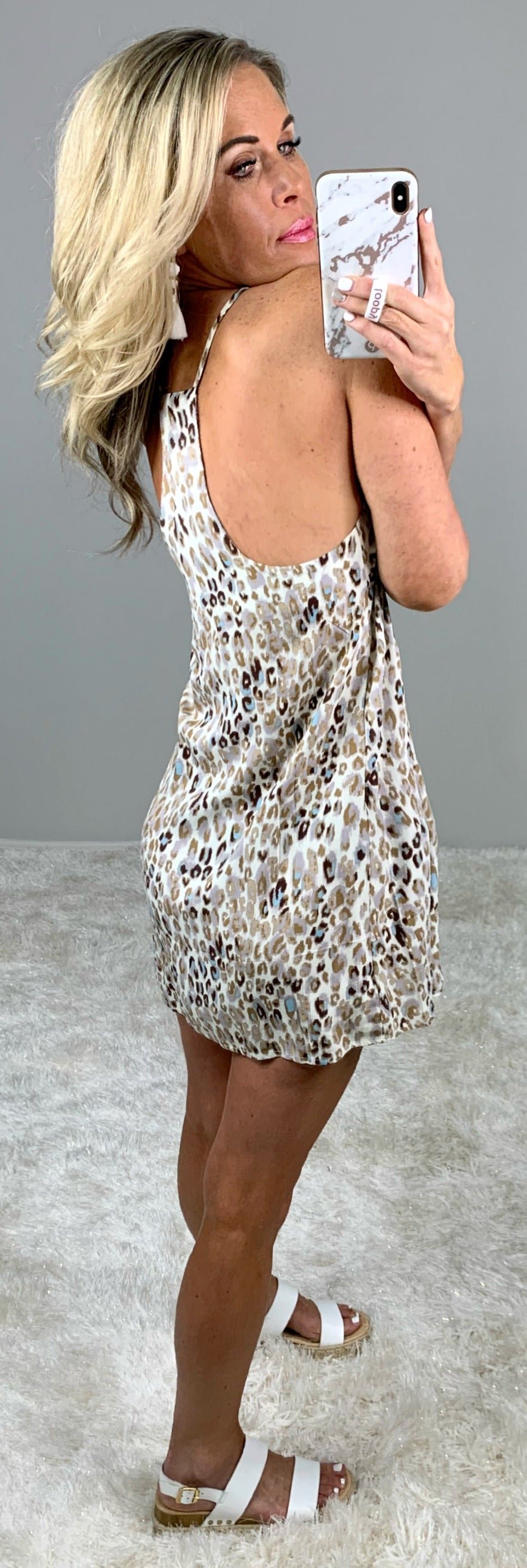 Coastal Shift Dress - Animal Print-Dress-privityboutique.com-Privity Boutique, Women’s Fashion Boutique in Mesa, Arizona