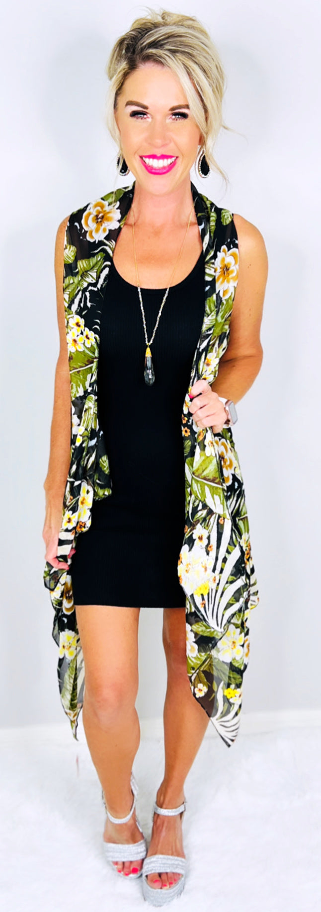 In The Palms Kimono - Black-kimono-privityboutique-Privity Boutique, Women’s Fashion Boutique in Mesa, Arizona