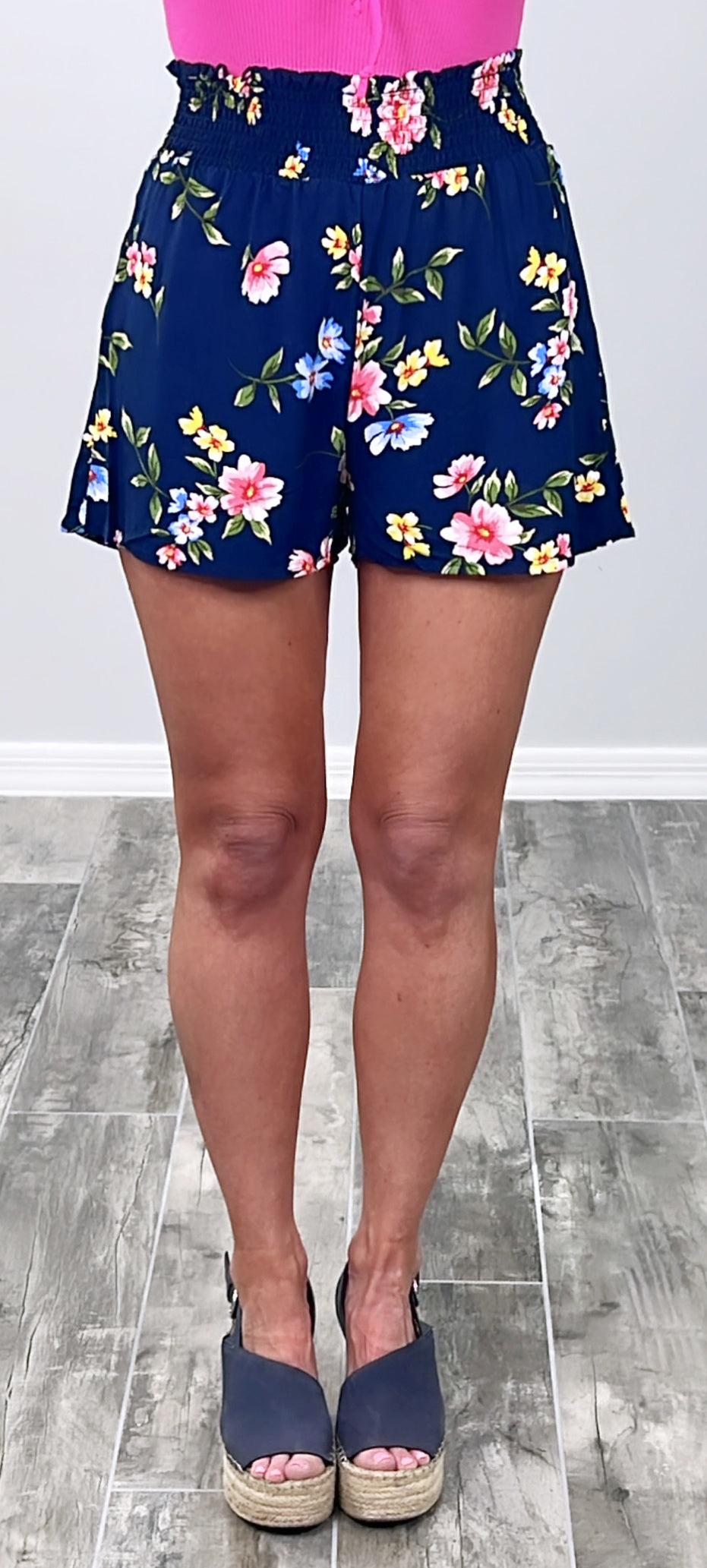 She's Stealing Hearts Multi Floral Shorts-Shorts-privityboutique.com-Privity Boutique, Women’s Fashion Boutique in Mesa, Arizona