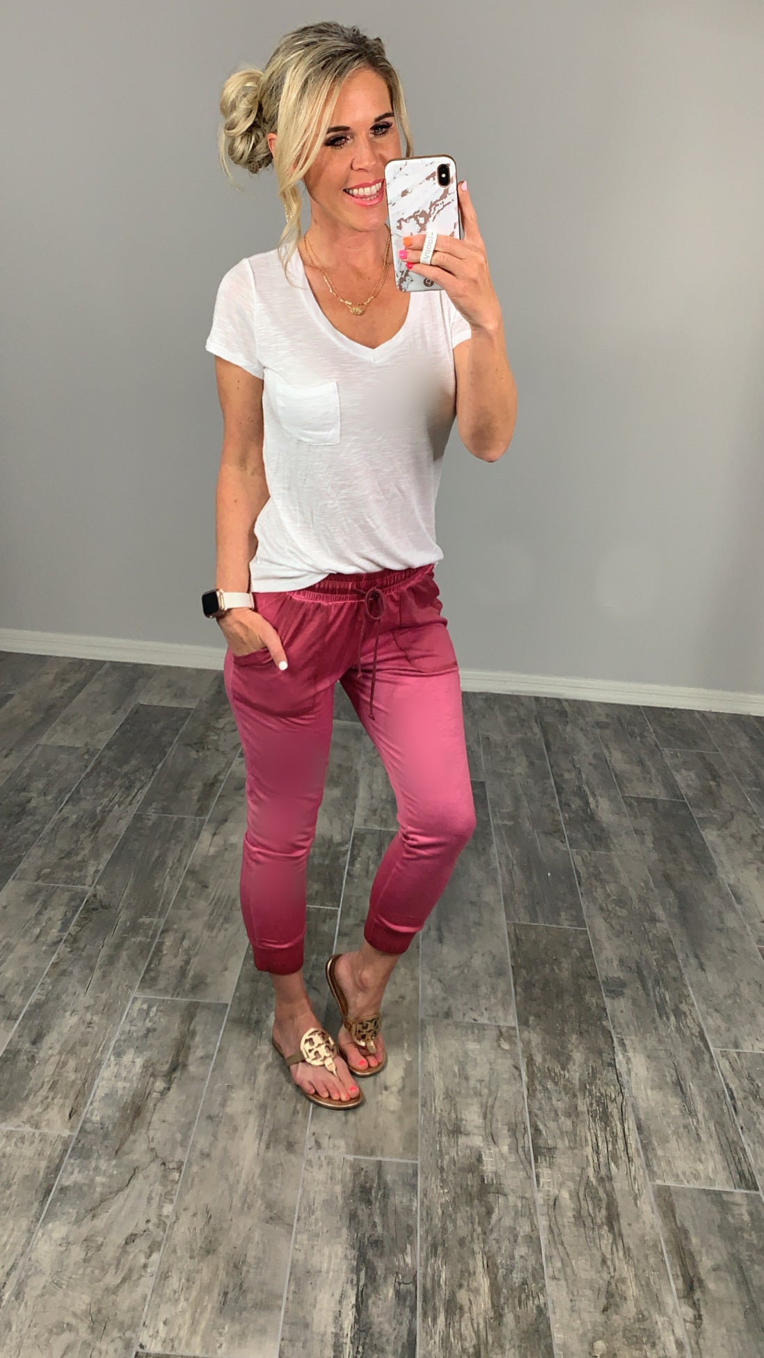 Ombre Cropped Joggers-joggers-privityboutique.com-Privity Boutique, Women’s Fashion Boutique in Mesa, Arizona