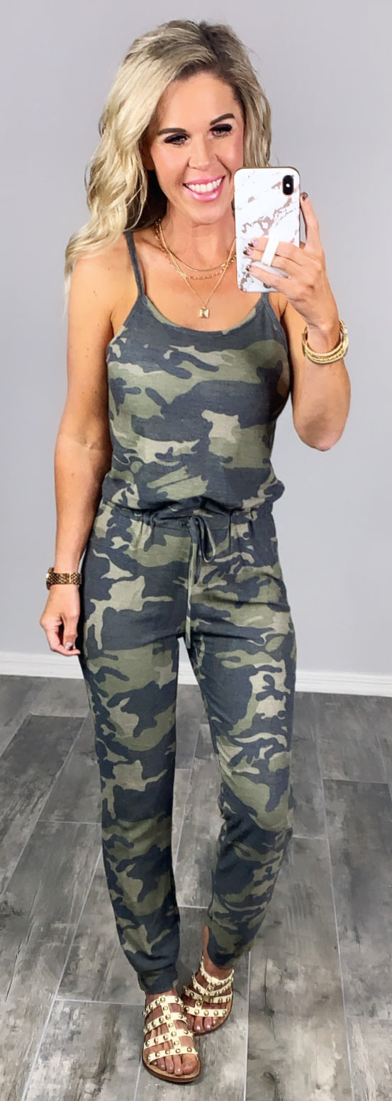 Camo Crush Jumpsuit-Jumpsuits-privityboutique.com-Privity Boutique, Women’s Fashion Boutique in Mesa, Arizona