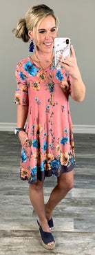 Always in Bloom Pocket Dress-Dress-privityboutique.com-Privity Boutique, Women’s Fashion Boutique in Mesa, Arizona