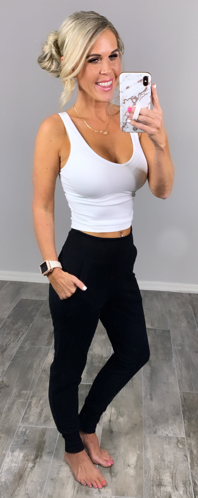 Lounging Around Joggers - Black-joggers-privityboutique.com-Privity Boutique, Women’s Fashion Boutique in Mesa, Arizona