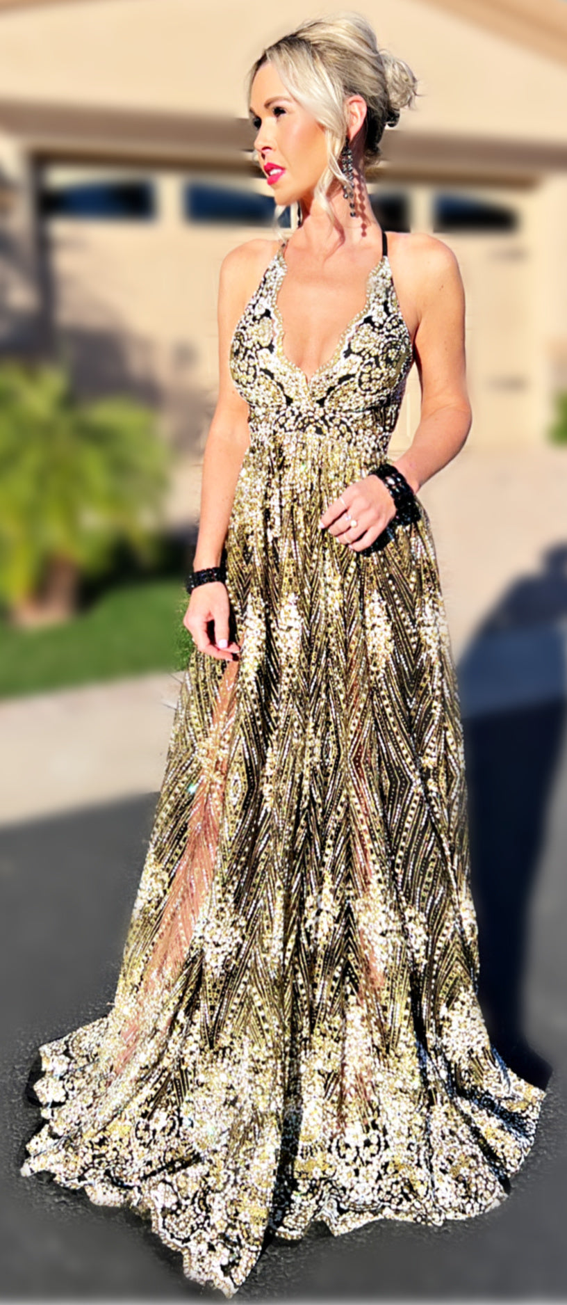 Sequin Stunner Maxi Dress-Dress-privityboutique.com-Privity Boutique, Women’s Fashion Boutique in Mesa, Arizona