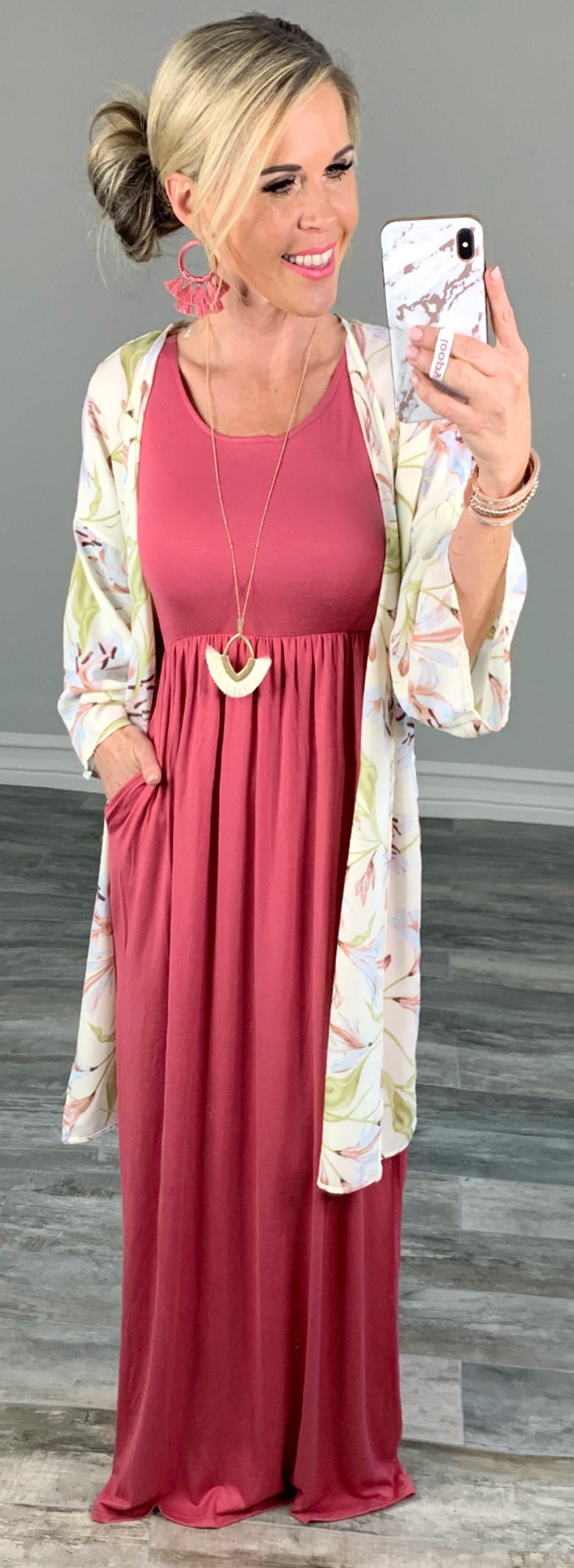 Classy as Can Be Floral Kimono-kimono-privityboutique-Privity Boutique, Women’s Fashion Boutique in Mesa, Arizona