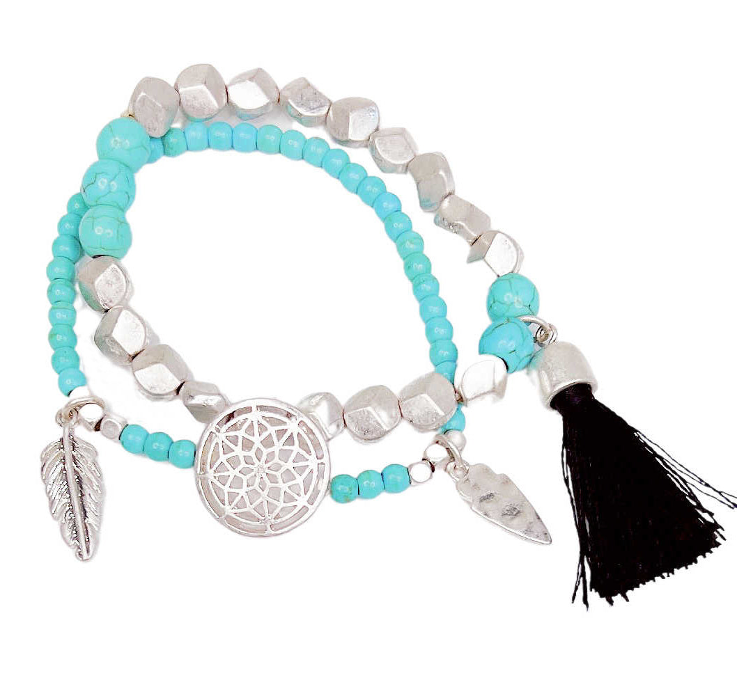 Feather & Free Bracelet-bracelet-privityboutique.com-Privity Boutique, Women’s Fashion Boutique in Mesa, Arizona