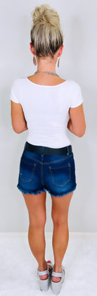 Under The Radar Shorts - Dark-shorts-privityboutique.com-Privity Boutique, Women’s Fashion Boutique in Mesa, Arizona