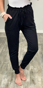 Perfect Pocket Joggers - Black-joggers-privityboutique.com-Privity Boutique, Women’s Fashion Boutique in Mesa, Arizona