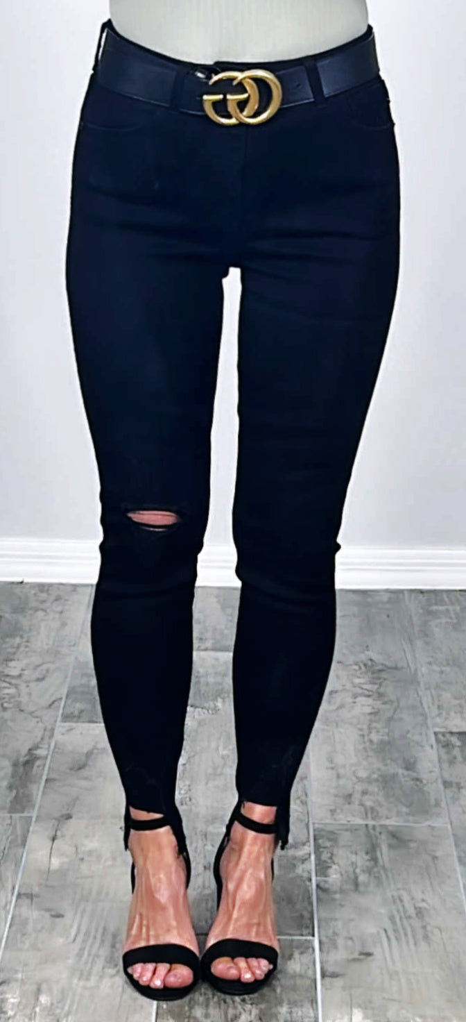 Kan Can Meghan Jeans - Black-jeans-privityboutique-Privity Boutique, Women’s Fashion Boutique in Mesa, Arizona