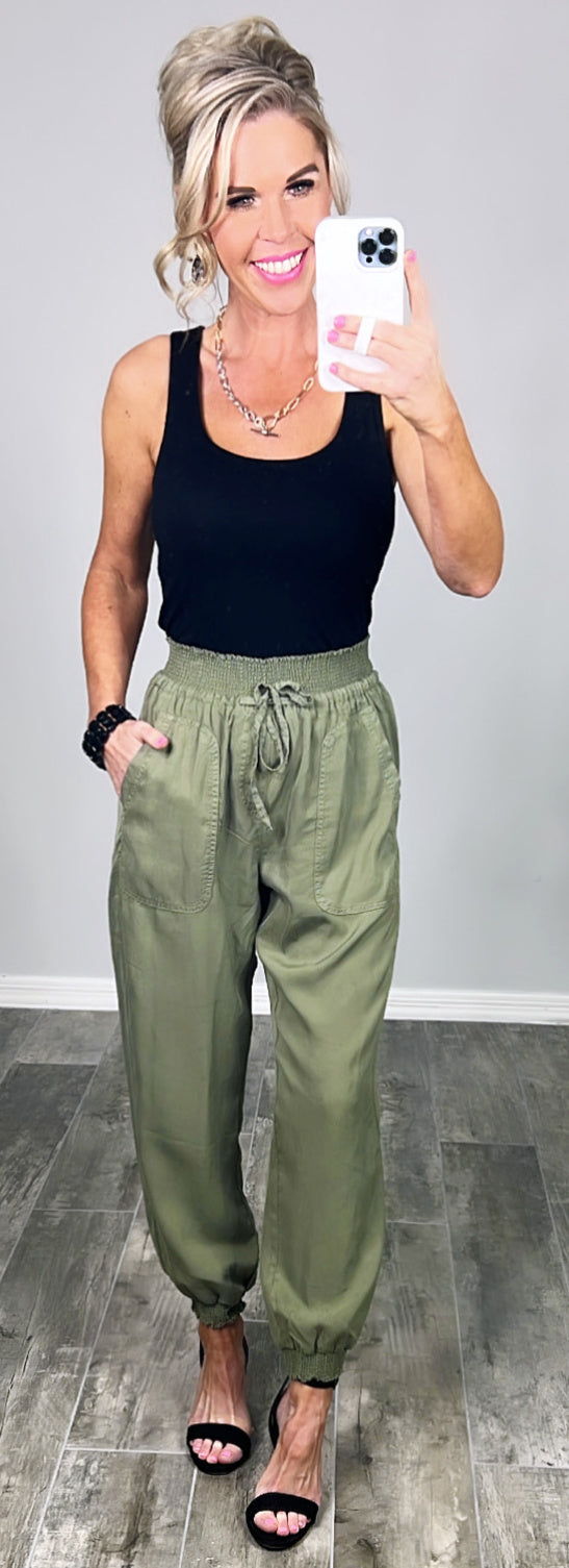 At Attention Cargo Pants-pocket jogger joggers-privityboutique.com-Privity Boutique, Women’s Fashion Boutique in Mesa, Arizona