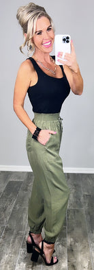 At Attention Cargo Pants-pocket jogger joggers-privityboutique.com-Privity Boutique, Women’s Fashion Boutique in Mesa, Arizona