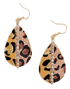 Leopard Glam Earrings-earrings-privityboutique-Privity Boutique, Women’s Fashion Boutique in Mesa, Arizona