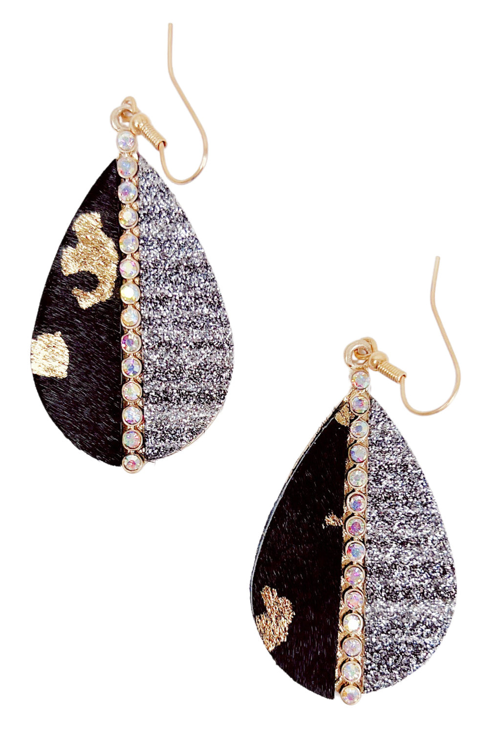 Leopard Glam Earrings-earrings-privityboutique-Privity Boutique, Women’s Fashion Boutique in Mesa, Arizona