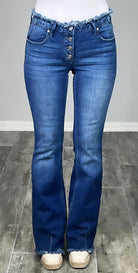 Farah Frayed Flare Jeans-jeans-privityboutique-Privity Boutique, Women’s Fashion Boutique in Mesa, Arizona