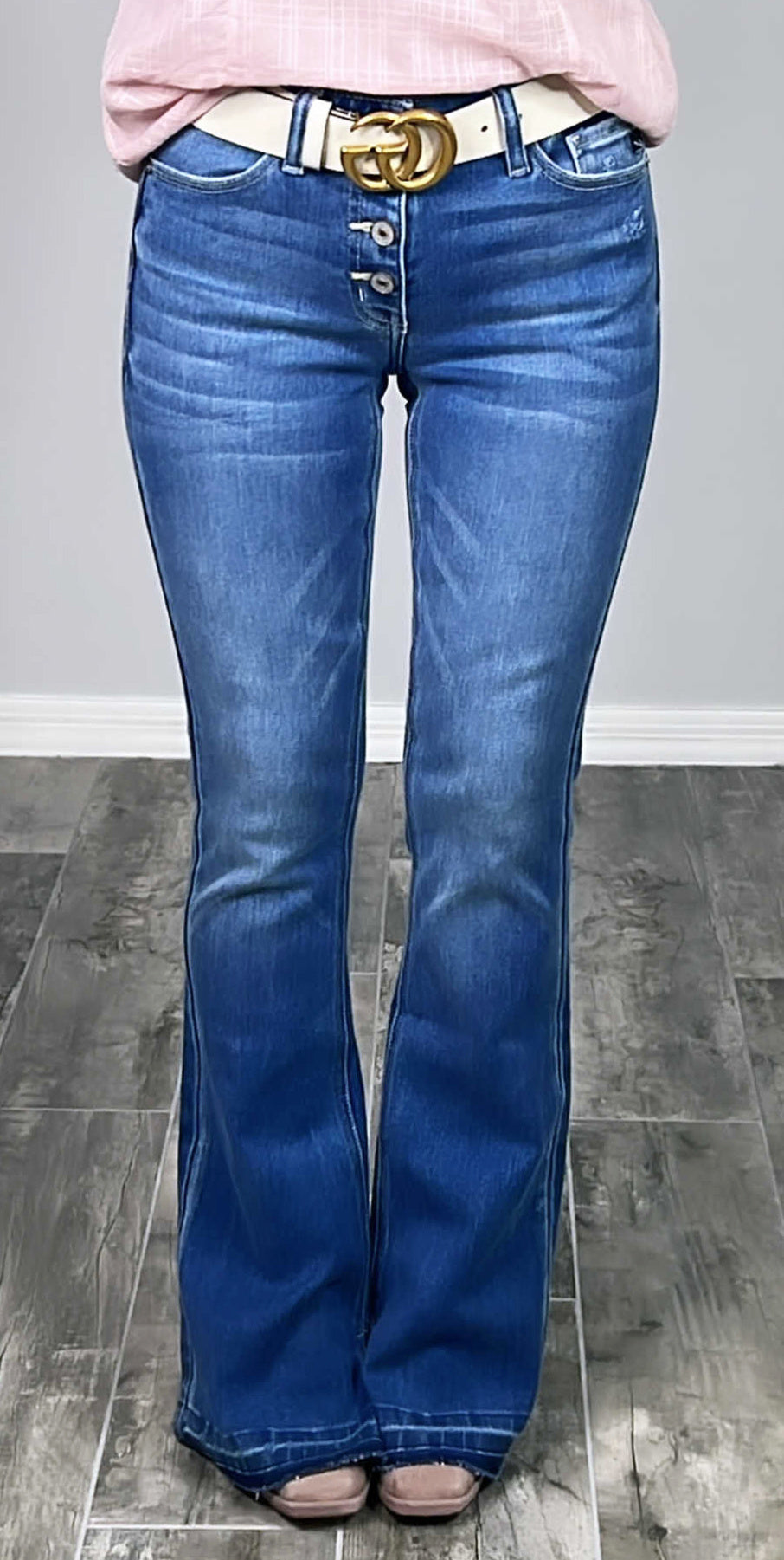 Bailey Button Front Flare Jeans-jeans-privityboutique-Privity Boutique, Women’s Fashion Boutique in Mesa, Arizona