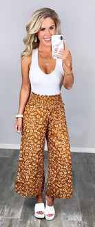 Best For Last Pants - Rust-palazzo-privityboutique.com-Privity Boutique, Women’s Fashion Boutique in Mesa, Arizona