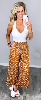 Best For Last Pants - Rust-palazzo-privityboutique.com-Privity Boutique, Women’s Fashion Boutique in Mesa, Arizona