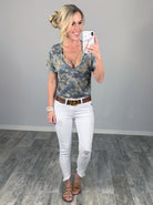 Casual in Camo Top - Light-Top-privityboutique.com-Privity Boutique, Women’s Fashion Boutique in Mesa, Arizona