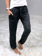 Basic Joggers - Charcoal-palazzo-privityboutique.com-Privity Boutique, Women’s Fashion Boutique in Mesa, Arizona