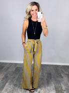 Take The Lead Pants - Mustard-palazzo-privityboutique.com-Privity Boutique, Women’s Fashion Boutique in Mesa, Arizona