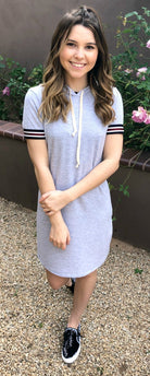 Sporty Spice Tunic Dress: Grey-Top-privityboutique-Privity Boutique, Women’s Fashion Boutique in Mesa, Arizona