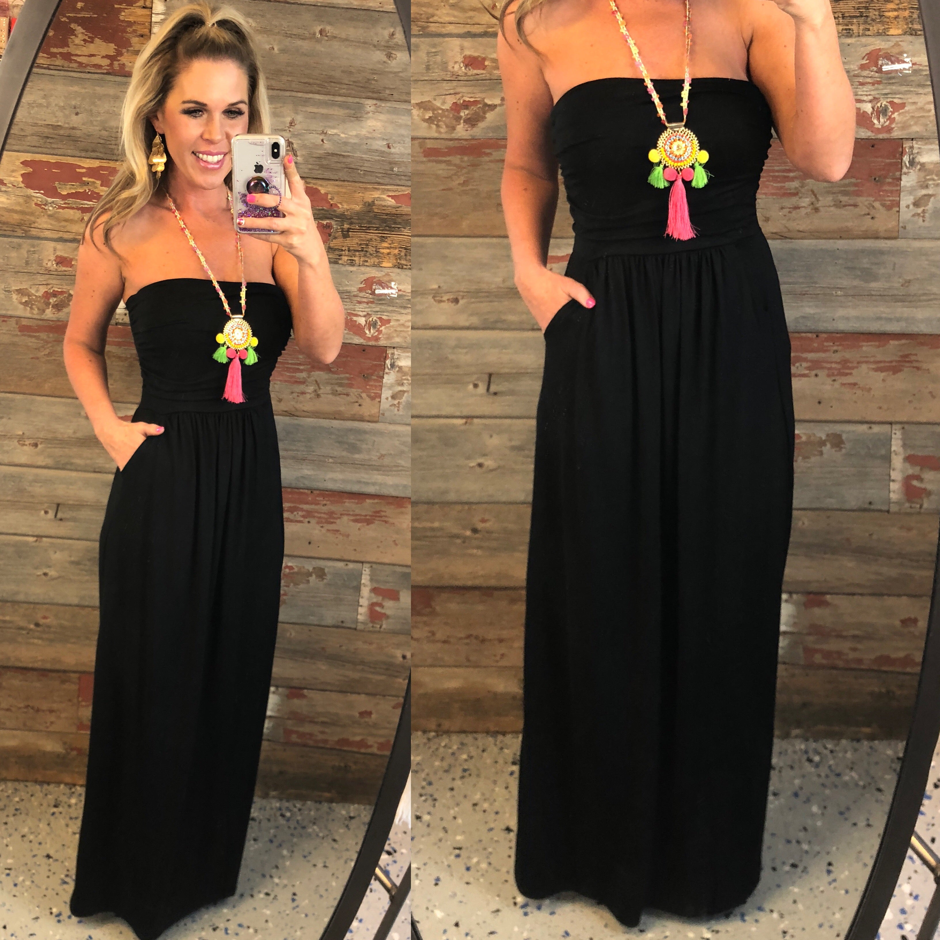 Your so Classic Pocket Maxi Dress-Dress-privityboutique.com-Privity Boutique, Women’s Fashion Boutique in Mesa, Arizona