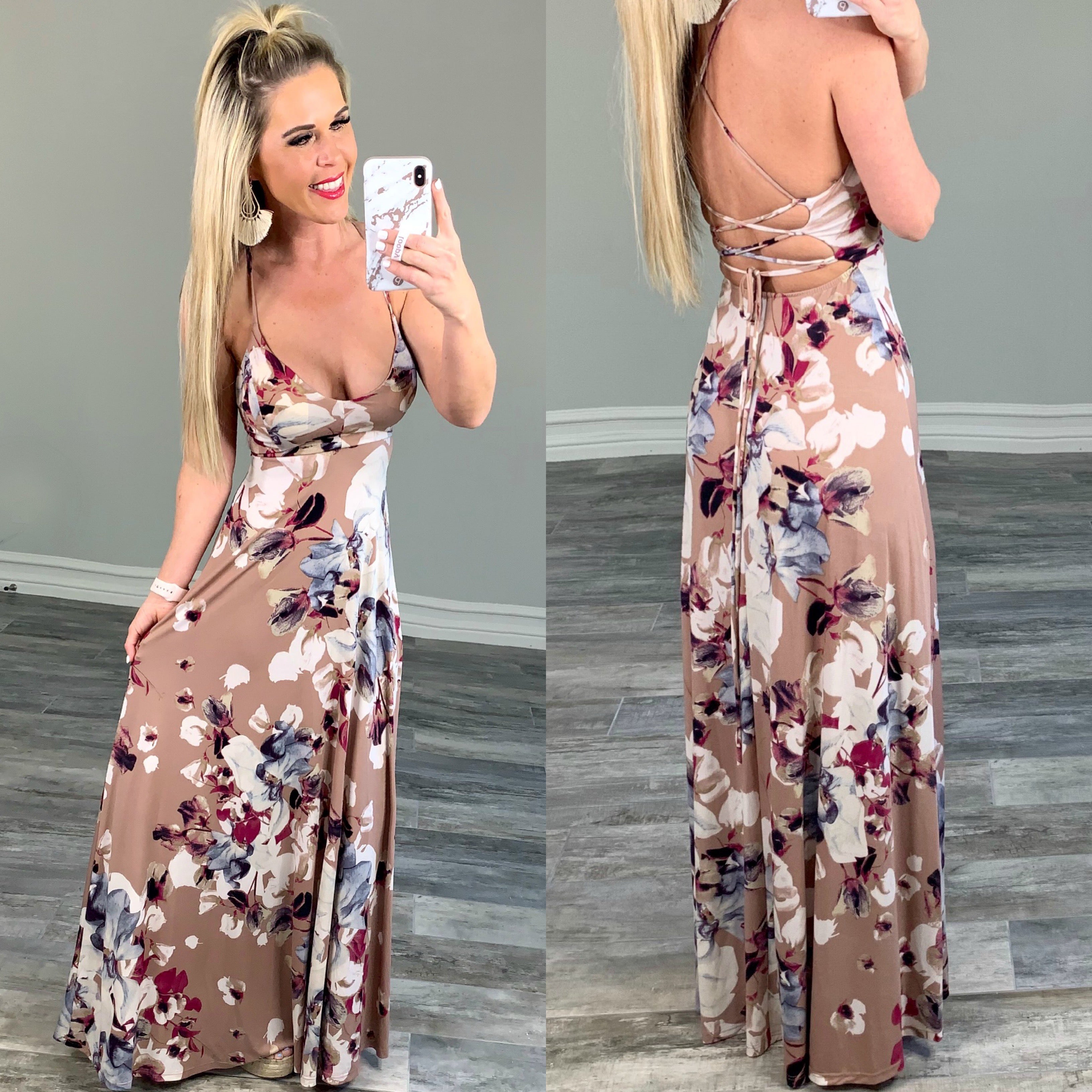 Floral Fields Maxi Dress-Dress-privityboutique.com-Privity Boutique, Women’s Fashion Boutique in Mesa, Arizona