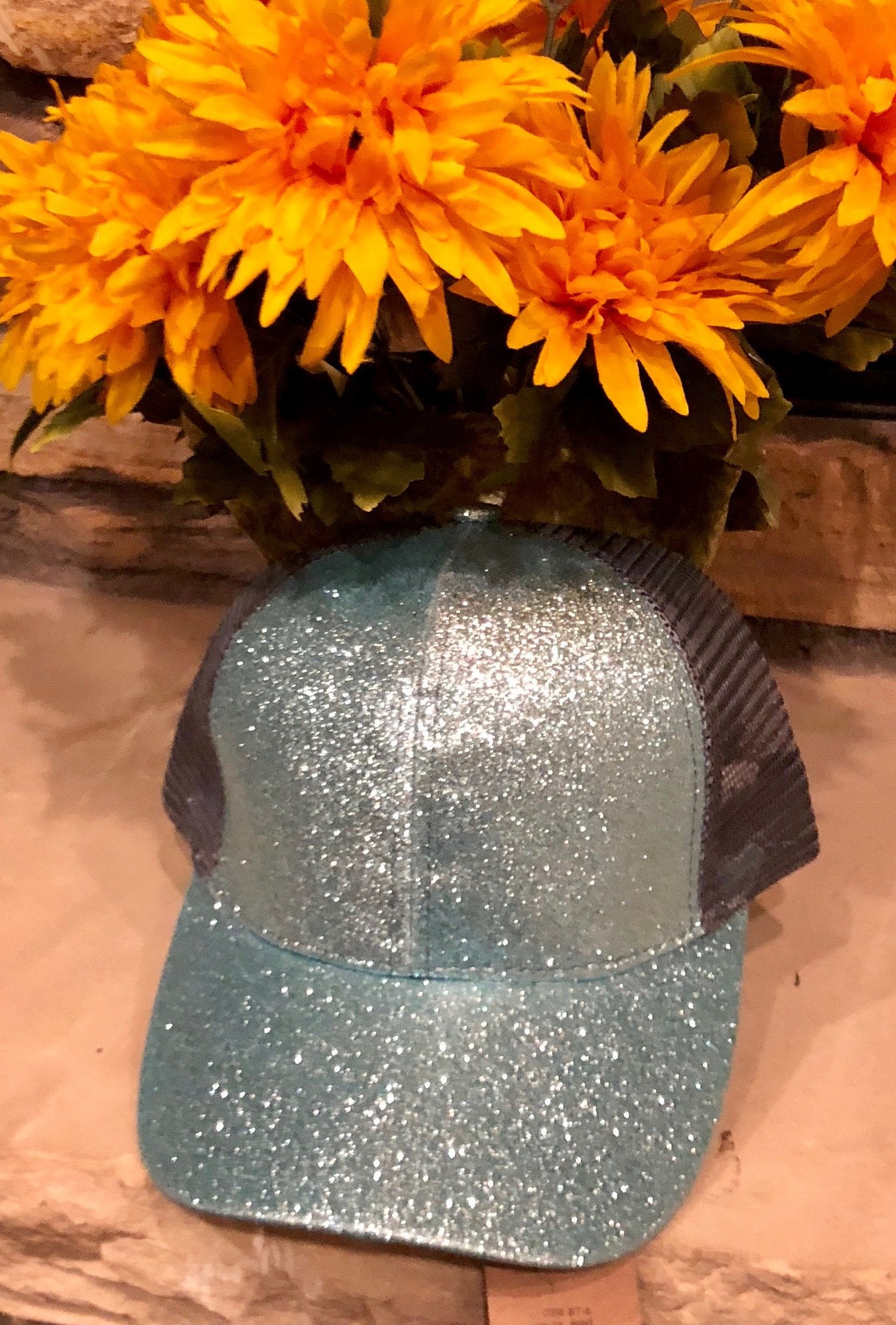 Glitter Pony Tail Hat-Hat-privityboutique-Privity Boutique, Women’s Fashion Boutique in Mesa, Arizona