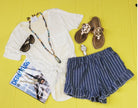 Made For You Striped Shorts: Denim-shorts-privityboutique.com-Privity Boutique, Women’s Fashion Boutique in Mesa, Arizona