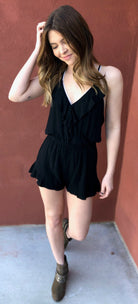 Take it In Black Romper-romper-privityboutique.com-Privity Boutique, Women’s Fashion Boutique in Mesa, Arizona