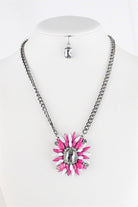 On Point Necklace: Pink-bubble necklace-privityboutique.com-Privity Boutique, Women’s Fashion Boutique in Mesa, Arizona