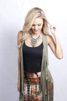 No Turning Back Suede Vest: Olive-bandeau-privityboutique-Privity Boutique, Women’s Fashion Boutique in Mesa, Arizona