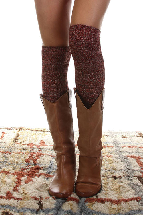 Knit Knee High Boot Socks: Multiple Colors-privityboutique-Privity Boutique, Women’s Fashion Boutique in Mesa, Arizona